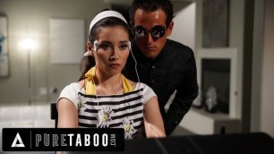 PURE TABOO Law Enforcer Audits Housewife's Sexual Thirst in Dystopian Future