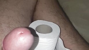 morning masturbation of a big polish cock