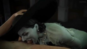 Lady Dimitrescu Sucking Resident Evil 8 Porn