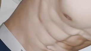 Straight kantutan fuck young twink waitress sucking tits nipples dick